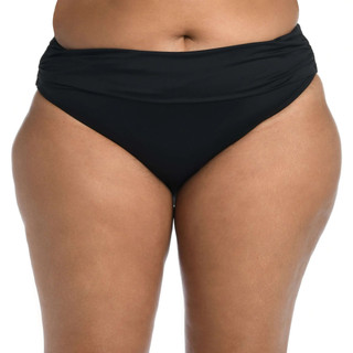 Thumbnail 1: La Blanca La Blanca Plus Shirred Band Hipster Swim Bottoms 