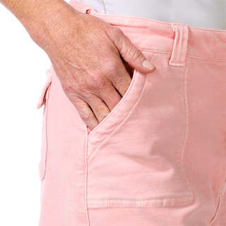 Thumbnail 2: FLAG & ANTHEM Flag & Anthem Womens Solid Stretch Terry Cargo Shorts 