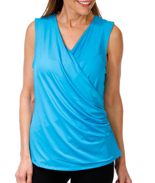 Thumbnail 1: ZAC AND RACHEL Zac and Rachel Womens Sleeveless Solid Crossover Tank 