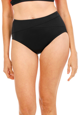 Thumbnail 1: Trimshaper Trimshaper Womens Solid Wrap Front Swim Brief 