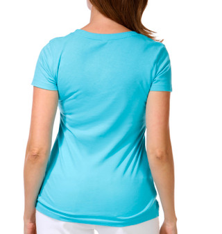 Thumbnail 3: REEL LEGENDS Reel Legends Womens Sun Wave Graphic Tee 