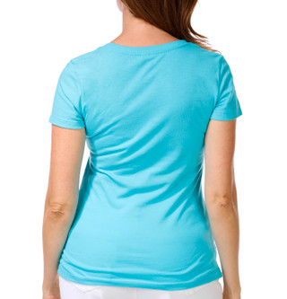 Thumbnail 3: REEL LEGENDS Reel Legends Womens Beach Chair Graphic Tee 