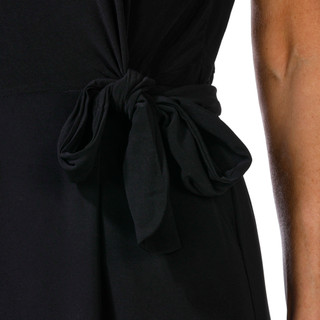 Thumbnail 3: Nina Leonard Nina Leonard Womens Side Tie Solid Junpsuit 