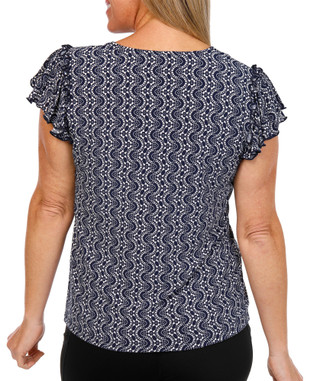 Thumbnail 2: Tommy Hilfiger Tommy Hilfiger Womens Short Sleeve Print Top 