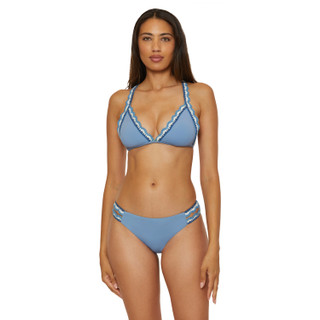 Thumbnail 4: Lucky Brand Lucky Brand Womens Malaga Crochet Trim Bikini Top 