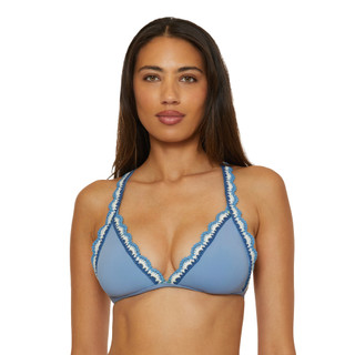 Thumbnail 1: Lucky Brand Lucky Brand Womens Malaga Crochet Trim Bikini Top 