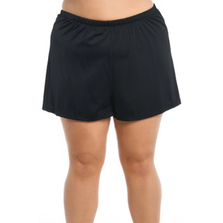 Thumbnail 1: Maxine of Hollywood Maxine Of Hollywood Plus Solid Swim Short 
