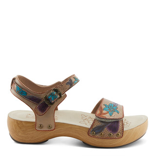 Thumbnail 2: L'Artiste L`Artiste Womens Dakoa Ankle Strap Sandals 