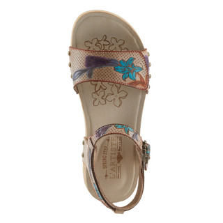 Thumbnail 4: L'Artiste L`Artiste Womens Dakoa Ankle Strap Sandals 