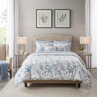 Thumbnail 11: Madison Park Madison Park Sofia Reversible Complete Bedding Set 