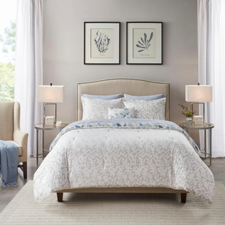 Thumbnail 19: Madison Park Madison Park Sofia Reversible Complete Bedding Set 