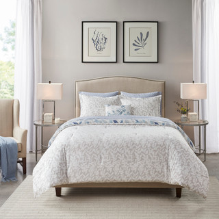 Thumbnail 18: Madison Park Madison Park Sofia Reversible Complete Bedding Set 