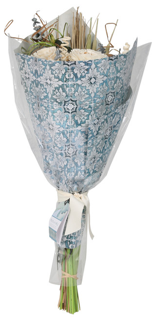 Thumbnail 1: . Naturally Silk Decorative White Spring Bouquet 