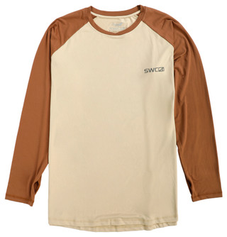 Thumbnail 3: SWC SWC Mens Performance Raglan Long Sleeve Clearwater Shirt 