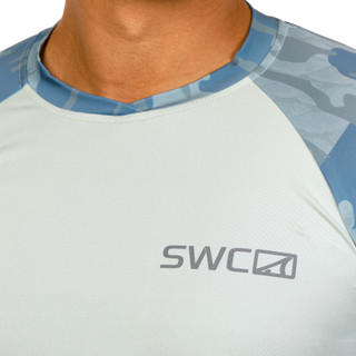 Thumbnail 3: SWC SWC Mens Performance Raglan Long Sleeve Clearwater Shirt 