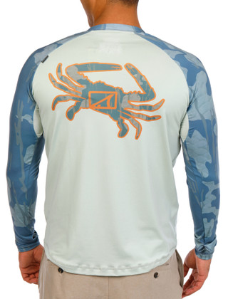 Thumbnail 1: SWC SWC Mens Performance Raglan Long Sleeve Clearwater Shirt 