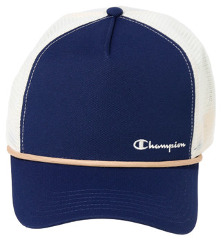 Thumbnail 3: Champion Champion Mens Navy Mesh Trucker Hat 