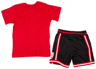 Thumbnail 2: NBA LEAGUE NBA League Big Boys Active 2 Pc T-Shirt & Shorts Set 