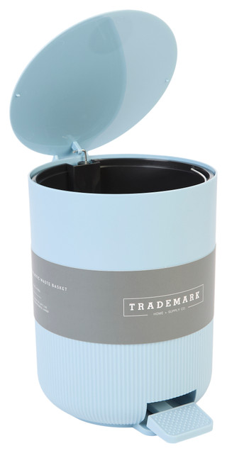 Thumbnail 3: One Design Home One Design Home Plastic Wastebasket 