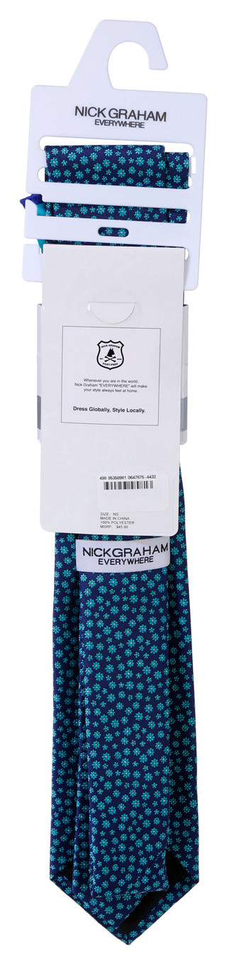 Thumbnail 3: Nick Graham Nick Graham Everywhere Necktie & Pocket Square Set 