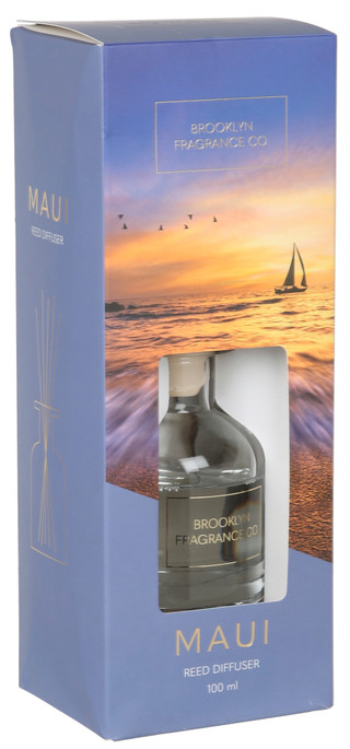 Thumbnail 1: BROOKLYN FRAGRANCE Brooklyn Fragrance Co. Maui Reed Diffuser 