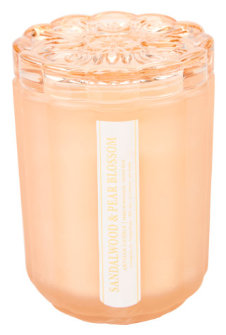 Thumbnail 1: EAST WEST East West 10.58 oz Sandalwood & Pear Blossom Candle 