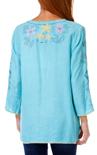 Thumbnail 2: JOHNNY WAS Johnny Was Womens Inji Blouse 