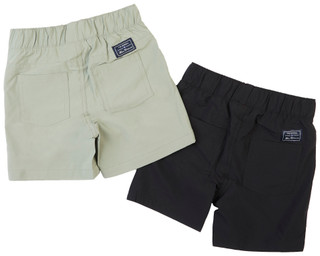 Thumbnail 2: Ben Sherman Ben Sherman Little Boys 2 Pk Solid Color Hybrid Shorts Set 