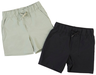 Thumbnail 1: Ben Sherman Ben Sherman Little Boys 2 Pk Solid Color Hybrid Shorts Set 
