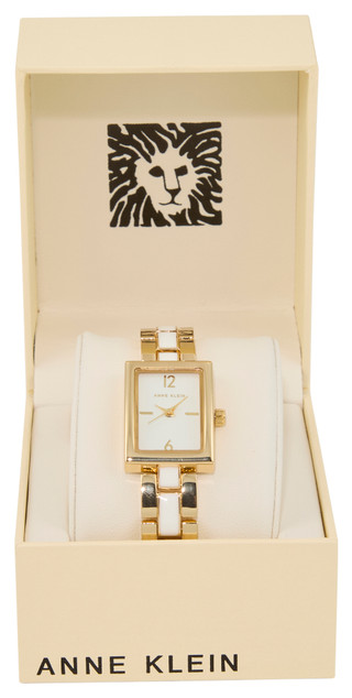 Thumbnail 1: ANNE KLEIN Anne Klein Womens Square Dial Watch 