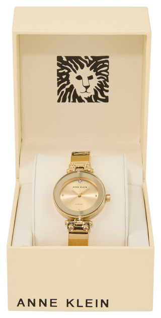 Thumbnail 1: ANNE KLEIN Anne Klein Womens Round Dial Watch 