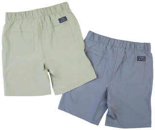 Thumbnail 2: Ben Sherman Ben Sherman Little Boys 2 Pk Solid Color Hybrid Shorts Set 