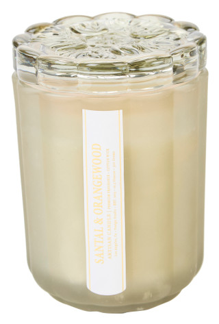 Thumbnail 1: EAST WEST East West 10.58 oz Santal & Orangewood Candle 