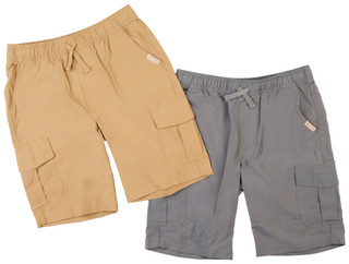Thumbnail 1: Weatherproof Weatherproof Big Boys 2 Pk Solid Tech Cargo Shorts Set 