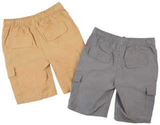Thumbnail 2: Weatherproof Weatherproof Big Boys 2 Pk Solid Tech Cargo Shorts Set 