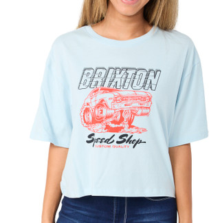 Thumbnail 1: BRIXTON Brixton Juniors Speed Shop Boxy Graphic Tee 