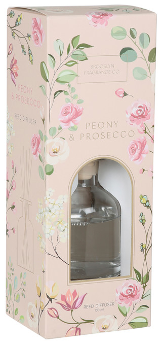 Thumbnail 1: BROOKLYN FRAGRANCE Brooklyn Fragrance Co. Peony & Prosecco Reed Diffuser 