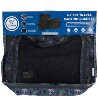 Thumbnail 1: Life is Good Life Is Good 6 Pc Travel Packing Cube Set 