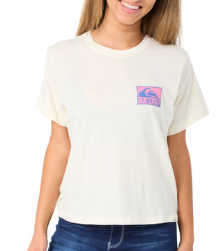 Thumbnail 1: Quiksilver Quiksilver Juniors Stamped Classic Graphic Tee 