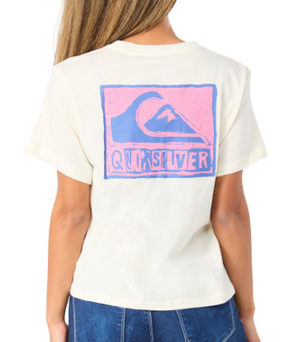 Thumbnail 2: Quiksilver Quiksilver Juniors Stamped Classic Graphic Tee 