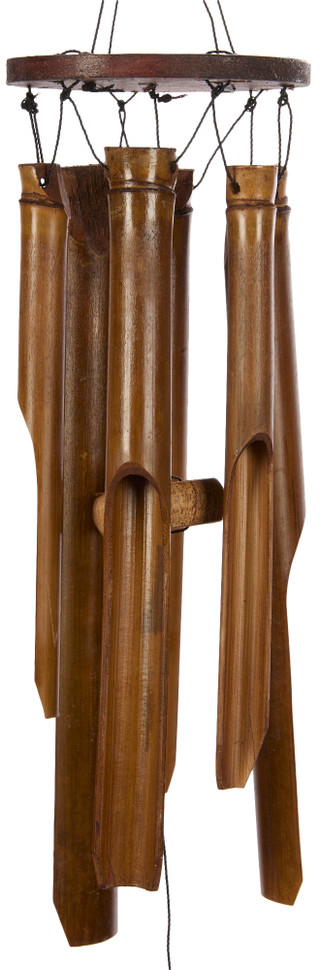 Thumbnail 2: JD Yeatts JD Yeatts 35 in Bamboo Mermaid Wind Chime 