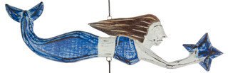 Thumbnail 3: JD Yeatts JD Yeatts 35 in Bamboo Mermaid Wind Chime 