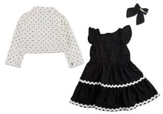 Thumbnail 2: Nannette Little Girls 2 Pc Dress Set 