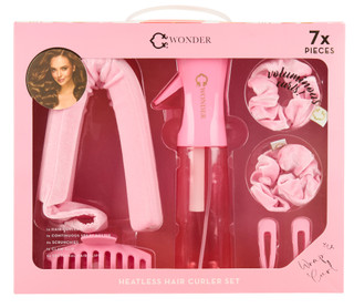 Thumbnail 1: C. Wonder 7 Pc Heatless Hair Curler Set 