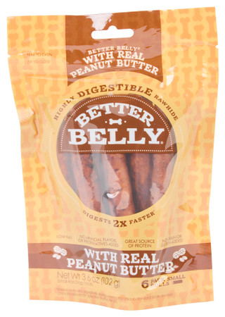 Thumbnail 1: BETTER BELLY Better Belly 6 Pk Peanut Butter Roll Dog Treats 