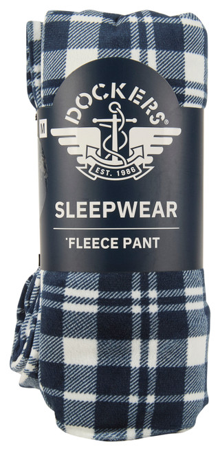Thumbnail 1: Dockers Dockers Mens Plaid Minky Fleece Lounging Pajama Pants 