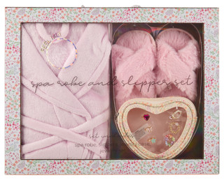 Thumbnail 1: IN MOCEAN Girls Spa Robe and Slipper Set 