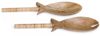 Thumbnail 1: Boston International Boston International 2 Pc Fish Serving Set 