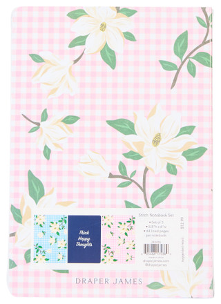 Thumbnail 2: Draper James Draper James 3 Pk Magnolia Stitch Notebook Set 