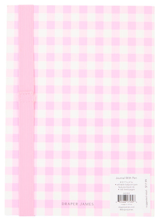 Thumbnail 2: Draper James Draper James 2 Pc Pink Gingham Journal & Pen Set 